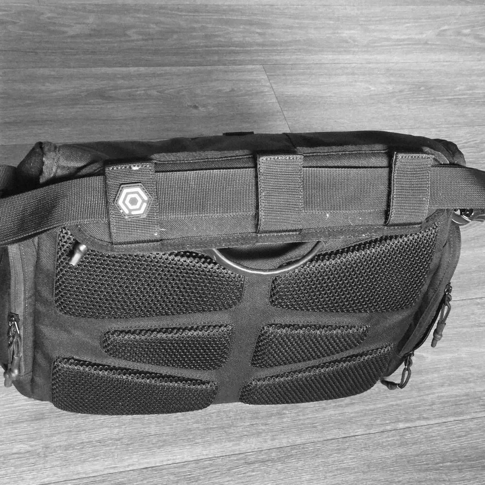Mission Critical S.01 Diaper Messenger Laptop Black